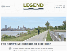 Tablet Screenshot of legendbicycle.com